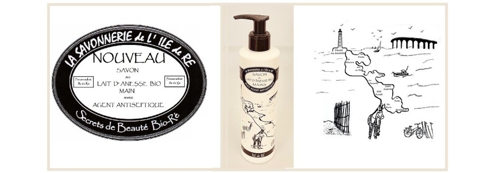 -------- SAVON - LIQUIDE - MAINS -------- (( ILE de RE ))