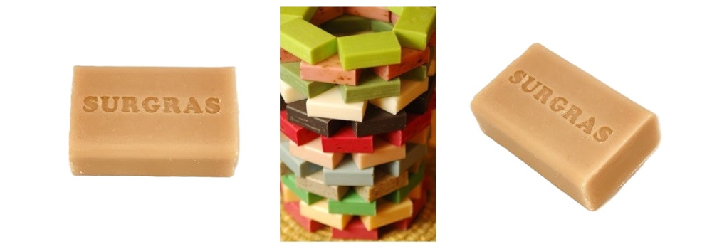 Savon parfumé  SURGRAS ---125grs ---