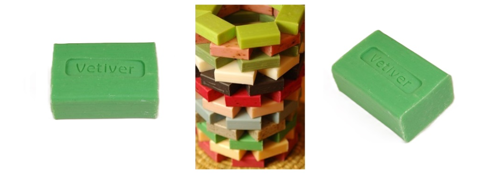 Savon parfumé  VETIVER --- 125grs ---