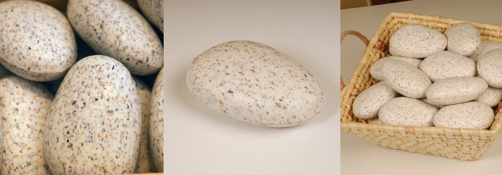 --- SAVON GALET au LAIT D'ANESSE BIO --- ---- EXFOLIANT --- NATURE --- 150grs ---